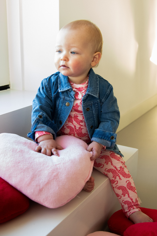 Jacket Heart Jog Denim