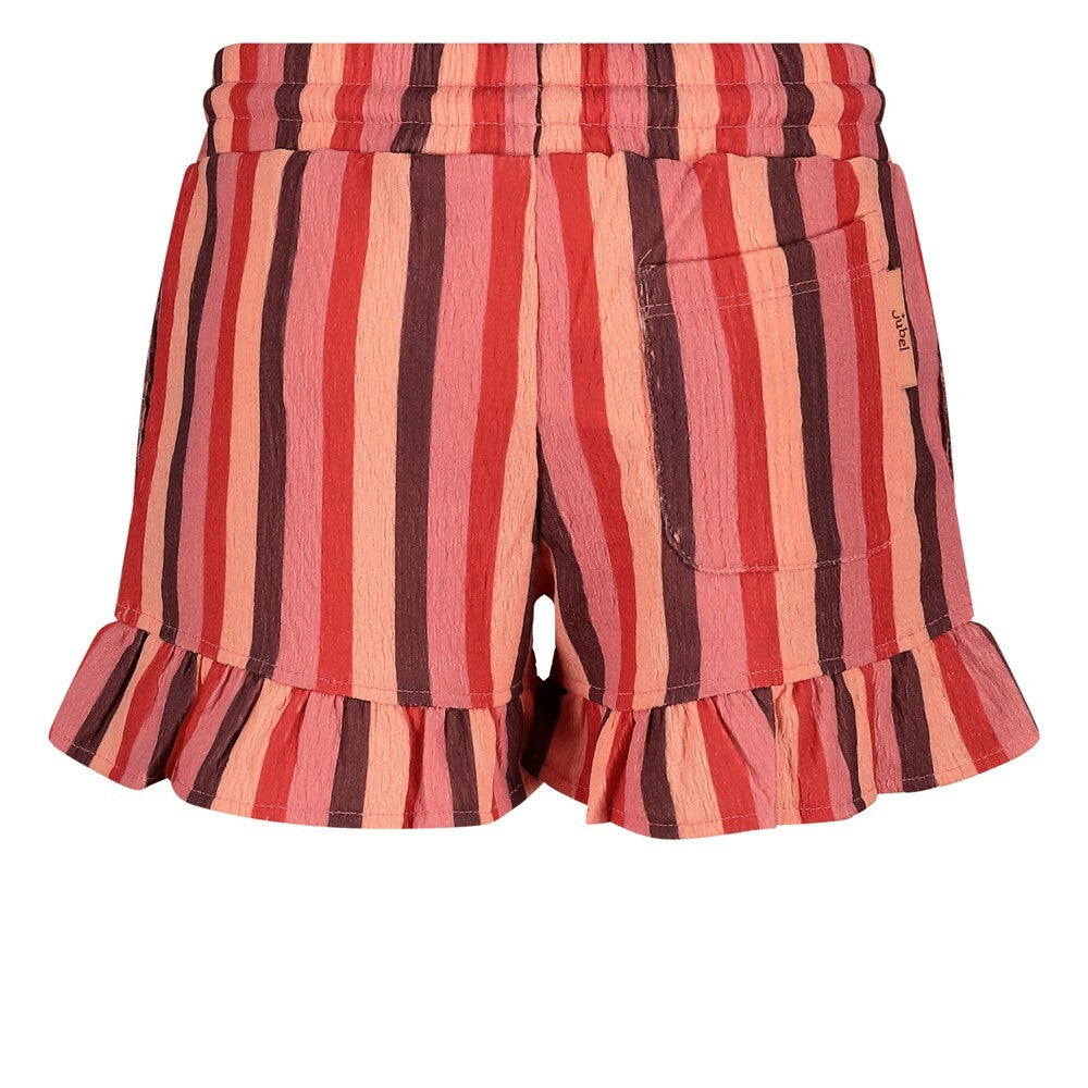Shorts Striped Salsa Sunset