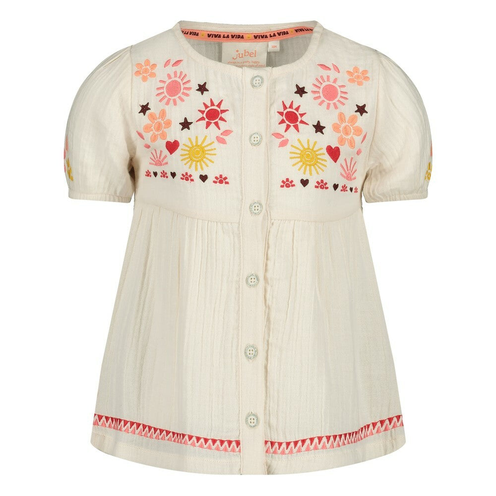 Blouse Muslin Salsa Sunset