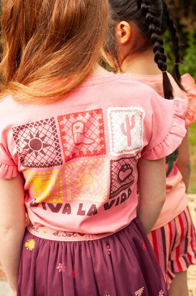 T-shirt Salsa Sunset
