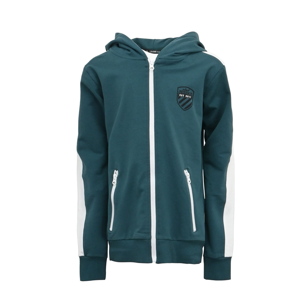 Hooded Cardigan Ocean