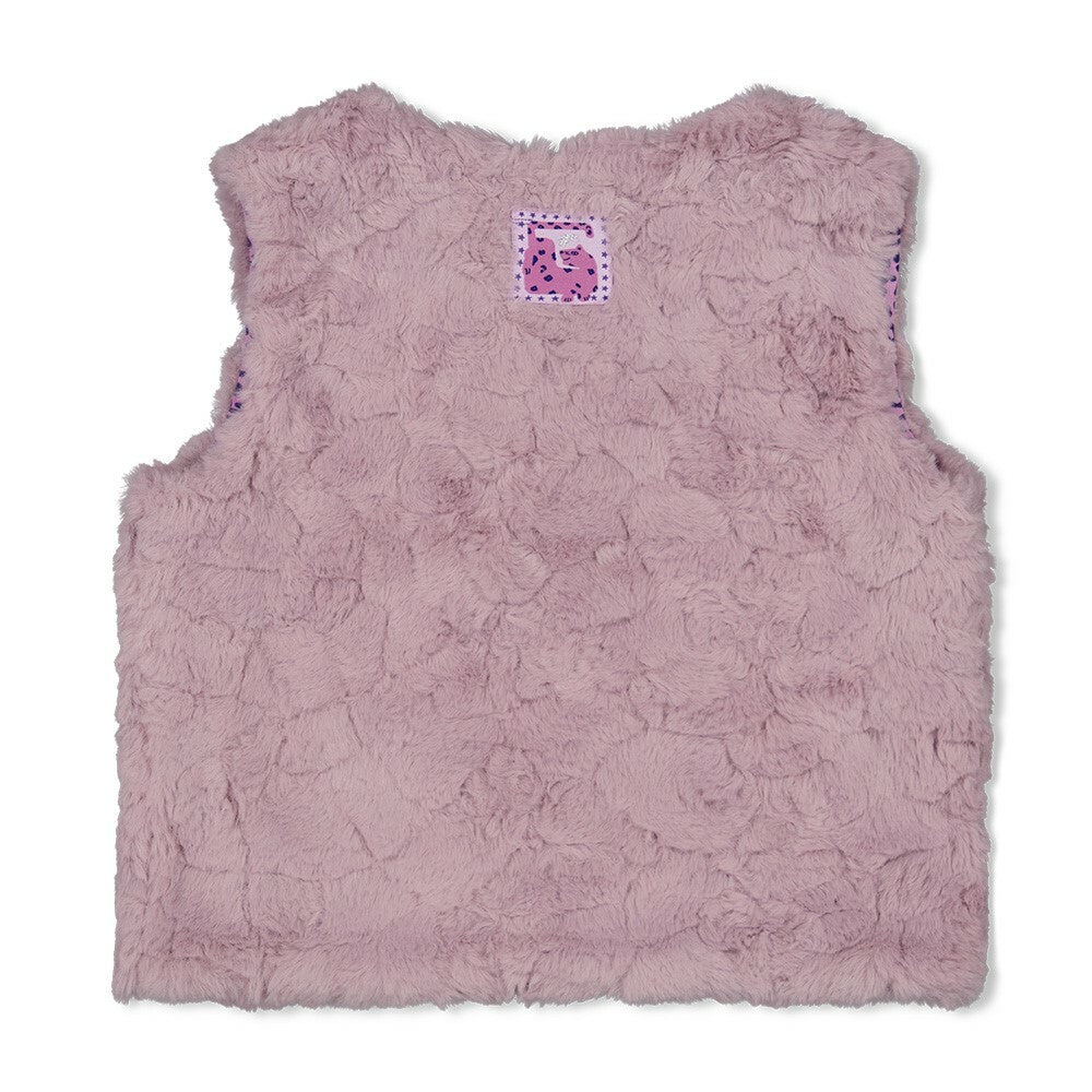 Omkeerbaar teddy gilet - Wild Soul