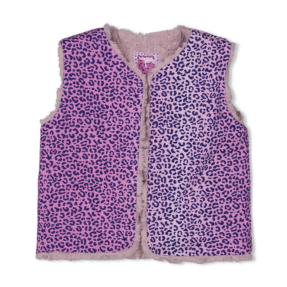 Omkeerbaar teddy gilet - Wild Soul