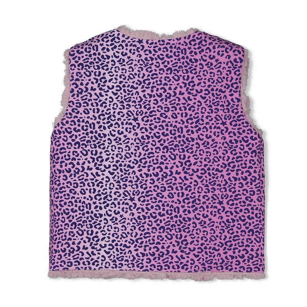 Omkeerbaar teddy gilet - Wild Soul