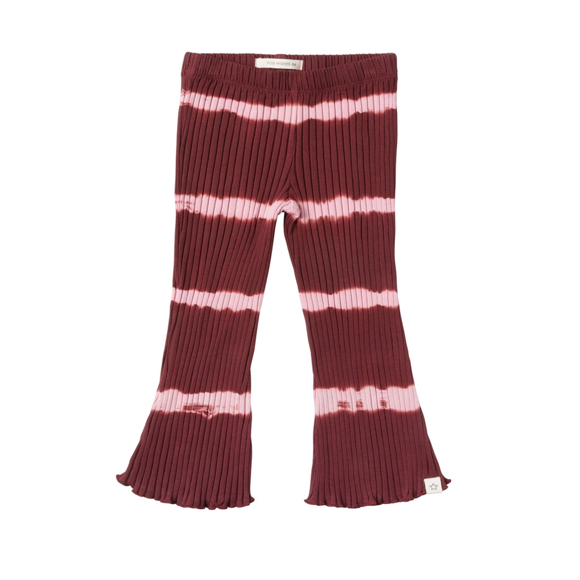 Flared Pants Tie Dye Stripe