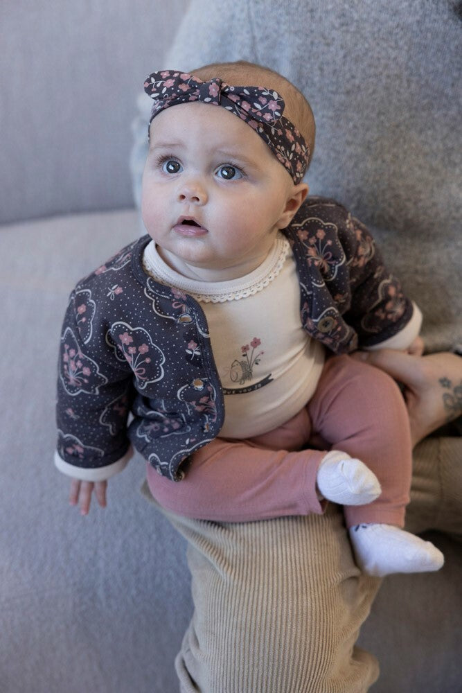 Legging pointelle rib - Woodland Bloom
