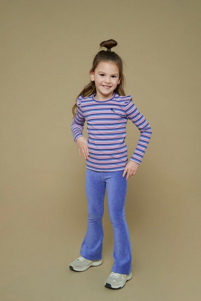Flared broek velours rib - Wild Soul
