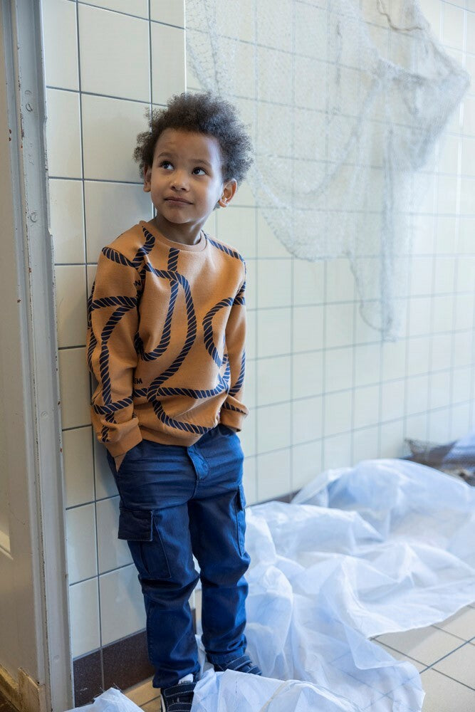 Cargo broek - Waves and Whales