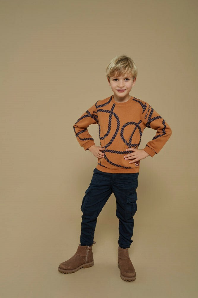 Cargo broek - Waves and Whales