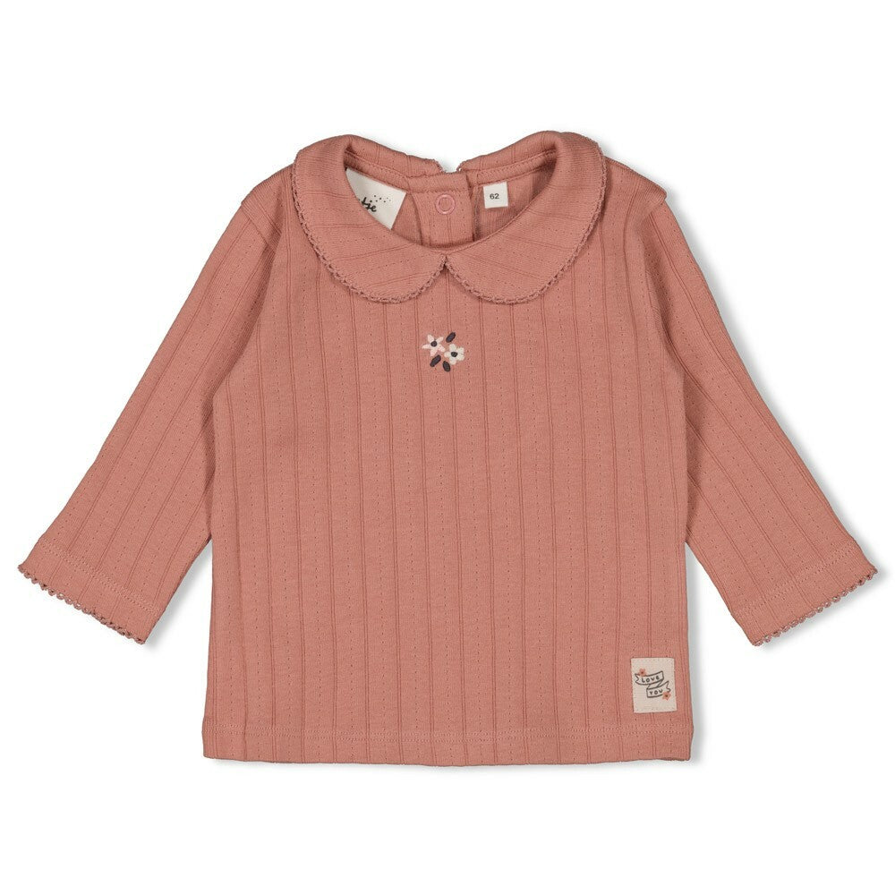 Longsleeve pointelle rib - Woodland Bloom