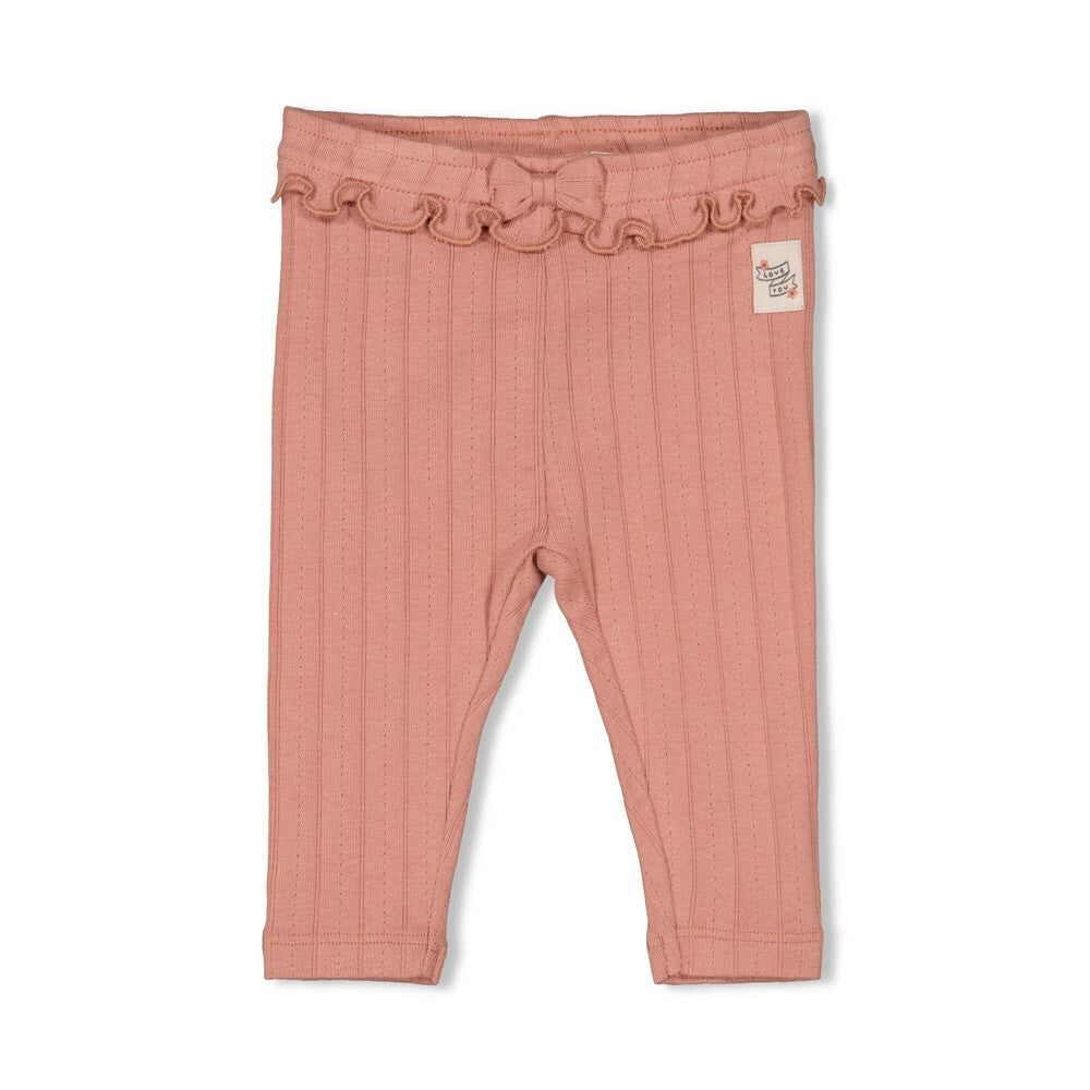Legging pointelle rib - Woodland Bloom