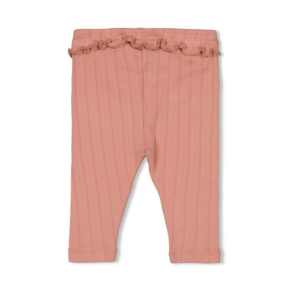 Legging pointelle rib - Woodland Bloom