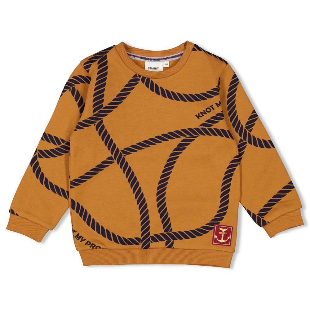 Sweater AOP - Waves and Whales